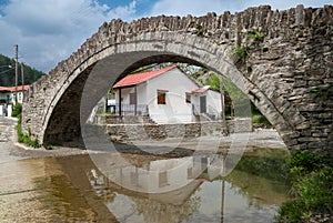 Stone bridge in Greece