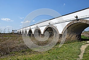Stone bridge of Hortobagy
