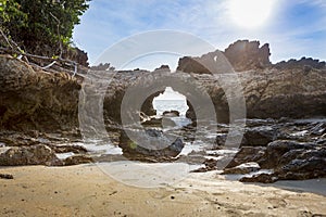 Stone Bridge - island of Koh Libong, Thailand