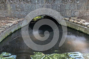 Stone bridge, Napa Creek, Napa, California