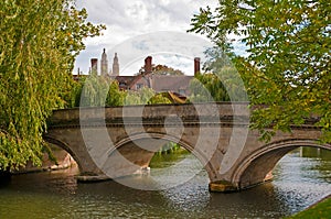 Stone bridge over Cam river