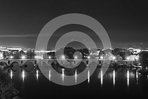 Stone bridge over the Douro River