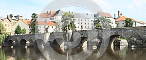 Stone Bridge in Pisek