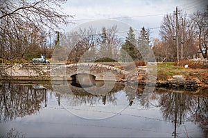 Stone Bridge on the Tay River in Perth Ontario