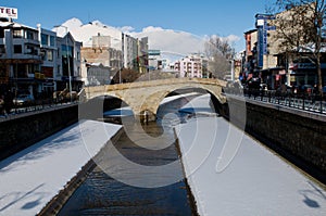 Stone bridge in winter - Kastamonu