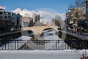 Stone bridge in winter - Kastamonu