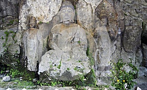 Stone Buddhas, Usuki, Oita Prefecture, Kyushu Island, Japan