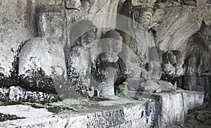 Stone Buddhas, Usuki, Oita Prefecture, Kyushu Island, Japan