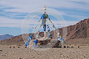 Stone Buddhist monument
