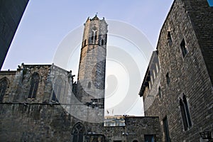 Stone buildings in Barcelona, Gothic Quarter