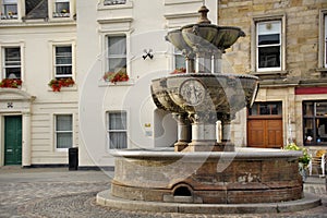 George Whyte Melville Memorial Fountain at St Andrews in Scotland photo