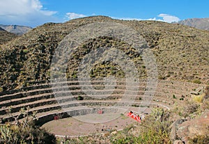 Stone bullring in Chivay, Peru