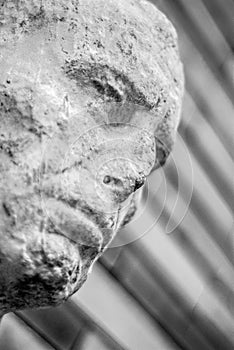 Stone bust of the National Museum of Roman Art MÃÂ©rida photo