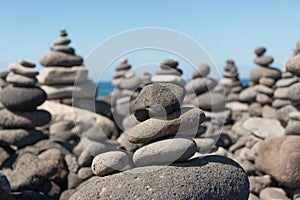 Stone cairn