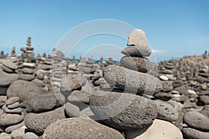 Stone cairn