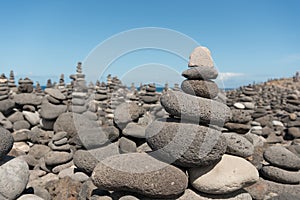 Stone cairn