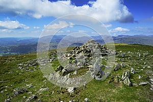 Stone Cairn on the summit