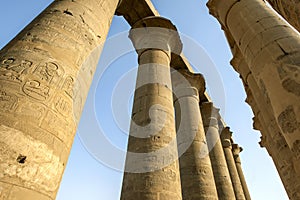 The Colonnade of Amenhotep lll. photo