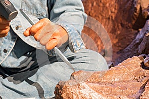 Stone carver photo