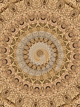 Stone carving abstract