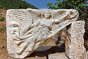 Stone Carving of Goddess Nike