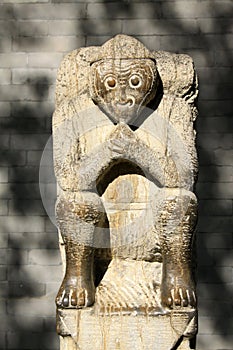 Stone carving handicraft, Beijing, China