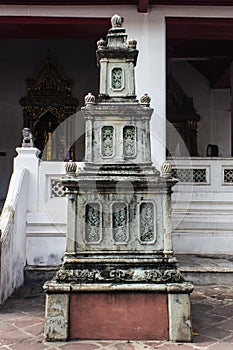 Stone carving at Wat Pho