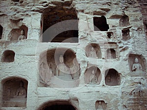 Stone carving of Yungang grottoes