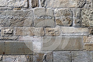 Stone Castle Walls. A Testament to Ancient Craftsmanship