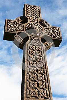 Stone Celtic Cross 4