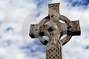 Stone Celtic Cross 5
