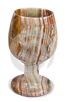 Stone chalice or goblet object