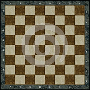 Stone chess board