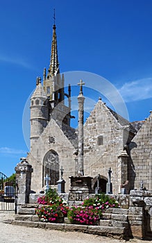 Stone church in Brittany