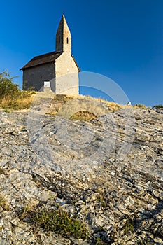 Kamenný kostel Dražovce u Nitry, Slovensko, Evropa