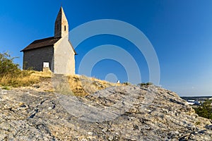 Kamenný kostol Dražovce pri Nitre, Slovensko, Európa
