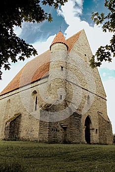 Stone church of Harjumaa, Estonia