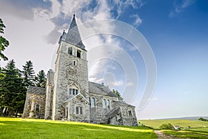 Stone church