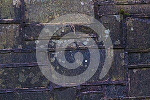 Stone Church Wall On Saddleworth Moor Pennines In Manchester photo