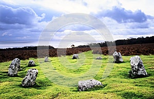 Stone circle photo