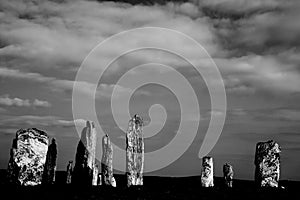 Stone Circle at Callanish, Isle of Lewis, Scotland