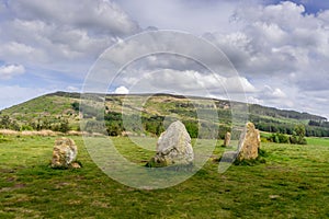 Stone Circle at Lordstones Country Park, North Yorkshire Moors