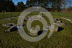 Stone Circle - Neolithic Circle in Dundee