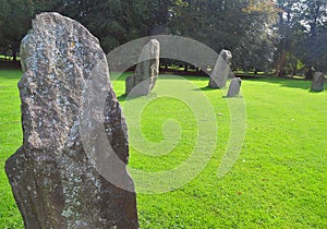 Stone circle in Wales