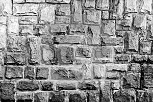 Stone cladded wall 10