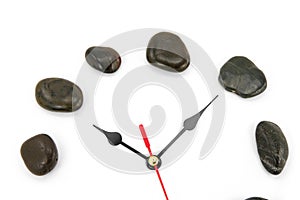 Stone clockface