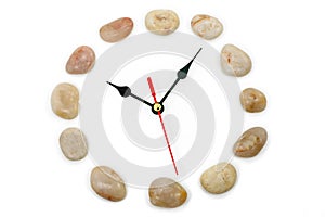 Stone clockface