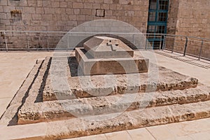 Stone coffin, Fort St. Angelo, Malta