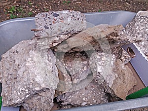 Stone for construction
