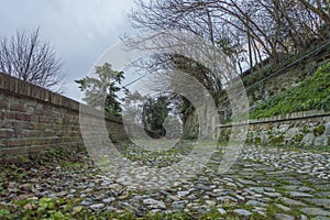 Stone countryside passway
